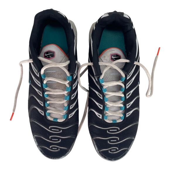 Nike Air Max Plus Black-Black-Turf Orange Mens Sz 10.5 CZ1651-001 - Picture 5 of 9